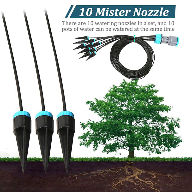10개 드립 관개 키트 식물 급수 시스템 조절 가능한  - Plant Parent Kit 리뷰 및 가격