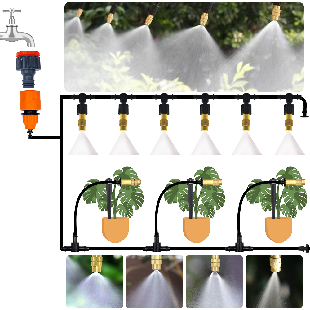 4/7mm 호스, 온실 화분용 효율적인 물 분무기, 야 - Plant Parent Kit 리뷰 및 가격