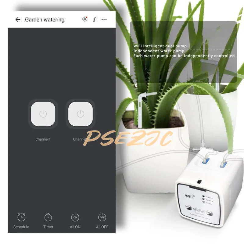 휴대 전화 원격 제어 WIFI 지능형 듀얼 펌프 발코니 - Plant Parent Kit 리뷰 및 가격